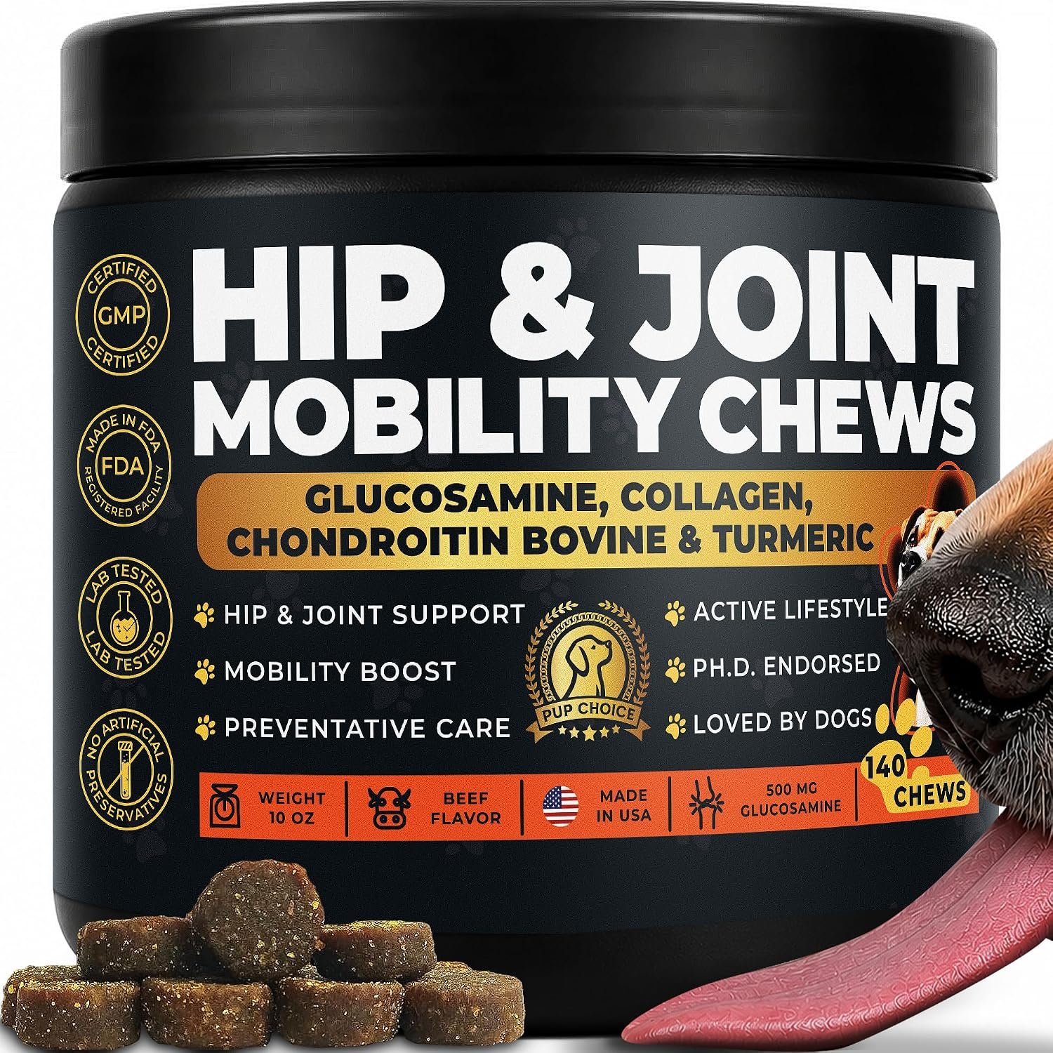 Advanced Hip & Joint Support for Dogs – Move, Run & Play Again