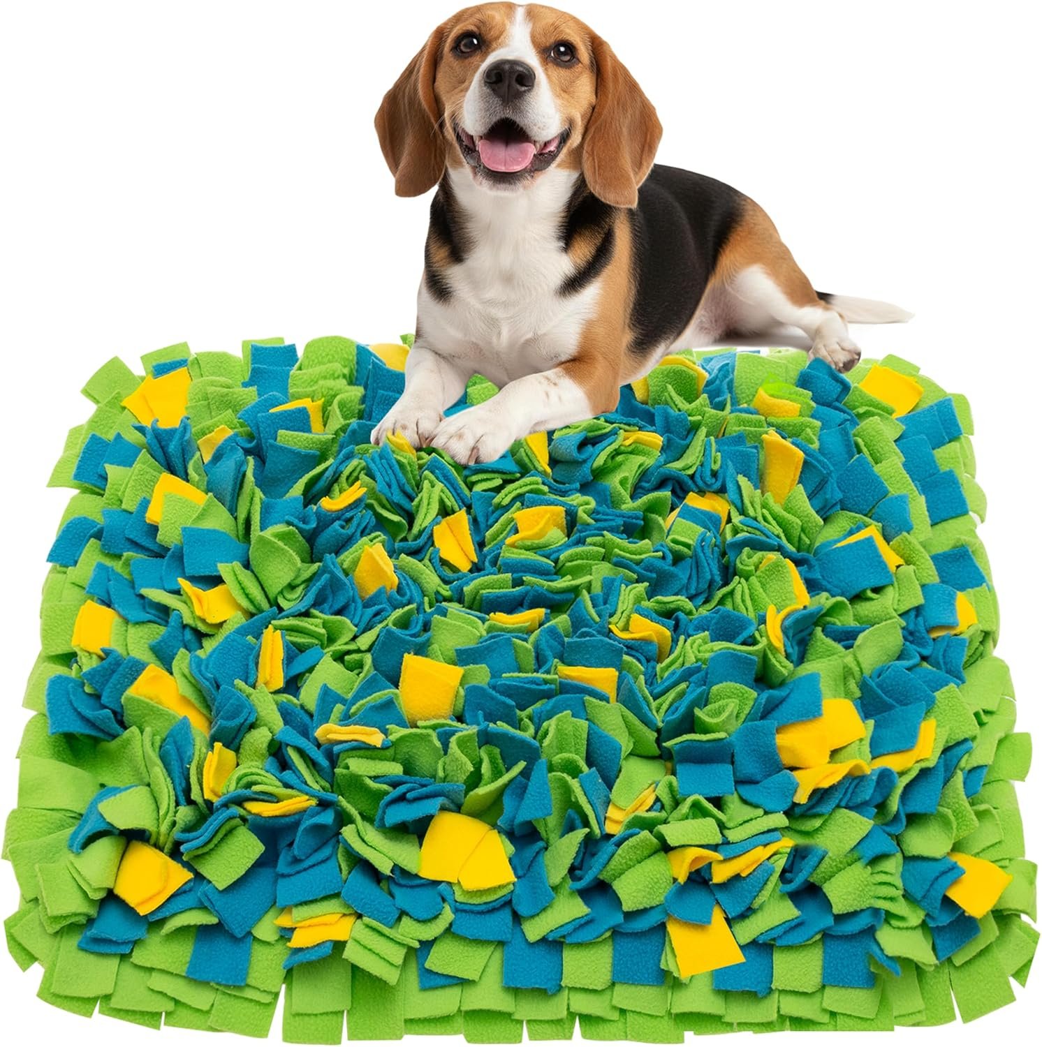 Dog Snuffle Mat, Interactive Enrichment Toy for Boredom (16″x22″)